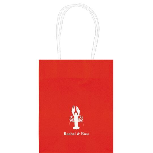 Maine Lobster Mini Twisted Handled Bags